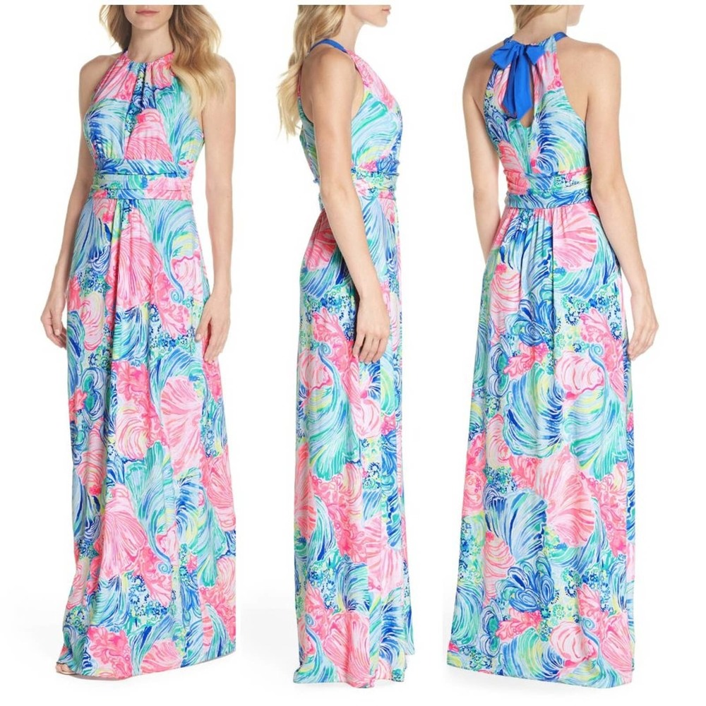 Lilly Pulitzer Martina Maxi Dress Size XX-Small